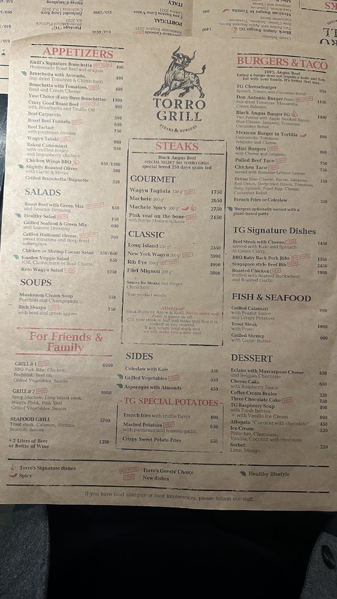 Menu Torro Grill-2